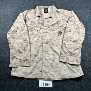 Propper Blouse Mens Med-Lng Desert Camo Excellent USMC MARPAT Combat Shirt
